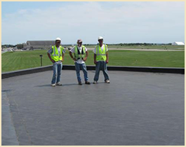 Installing Roof